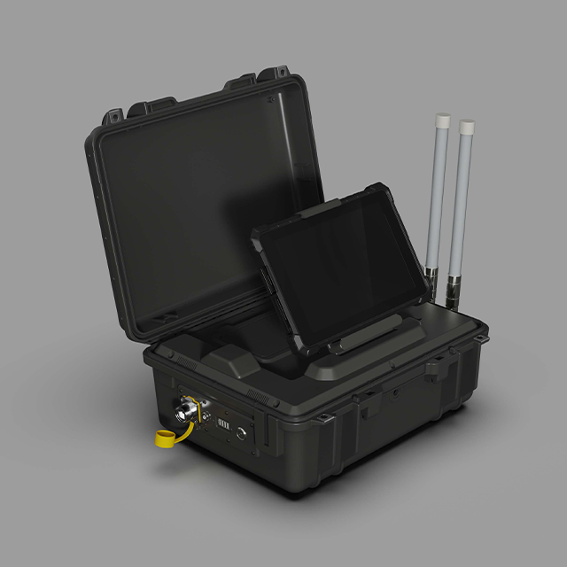 3 km draagbare UAV Detection Positioning Device 2,4 GHz 5,8 GHz