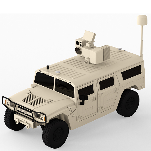 Gari la chini la utetezi wa ragine wote katika mfumo mmoja wa anti drone