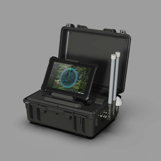 3 किमी पोर्टेबल यूएवी डिटेक्शन पोजिशनिंग डिवाइस 2.4GHz 5.8GHz