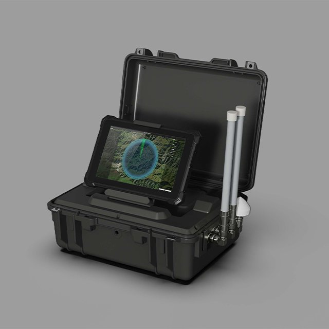 3 km draagbare UAV Detection Positioning Device 2,4 GHz 5,8 GHz